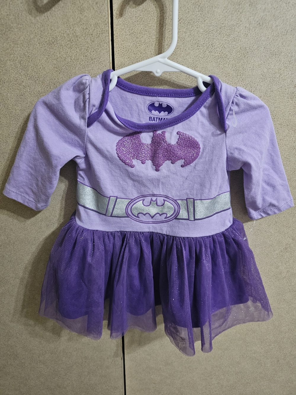 DC Comics Purple Batgirl Tutu Dress Costume